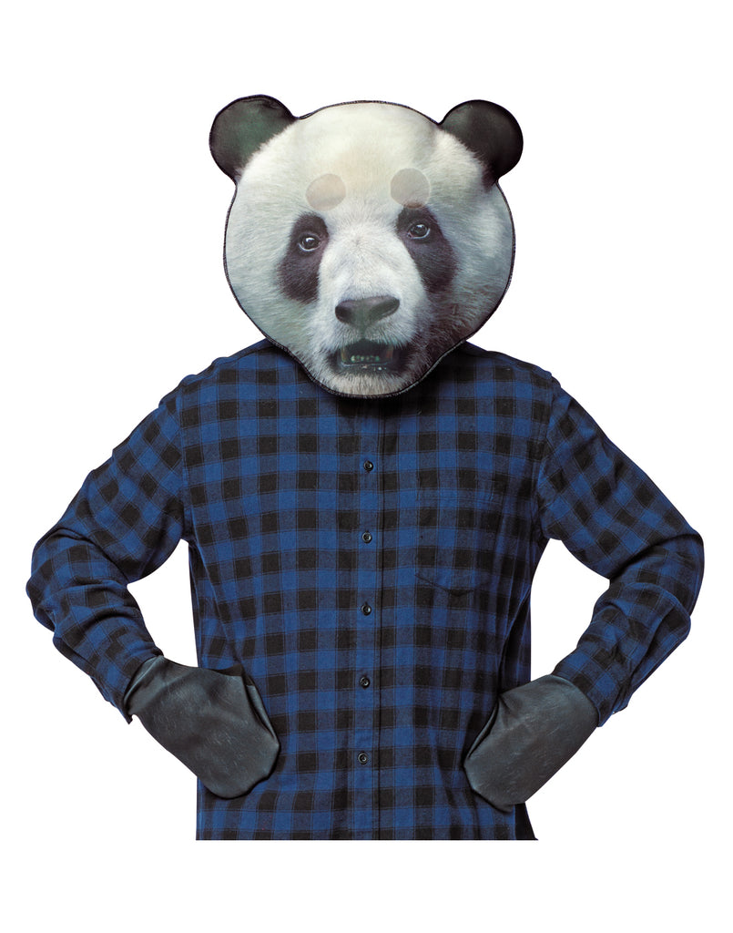 Panda Mask and Glove Adult Kit