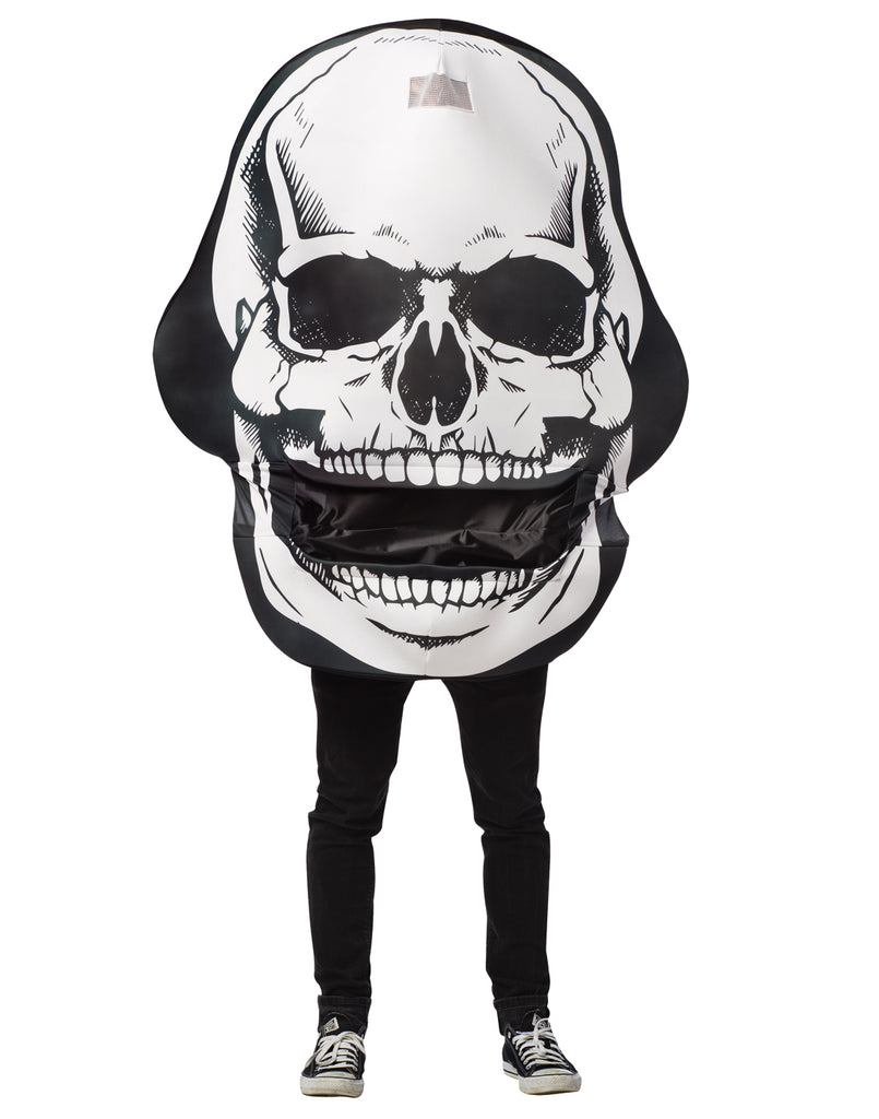 Skull Mouth Head Adult Costume
