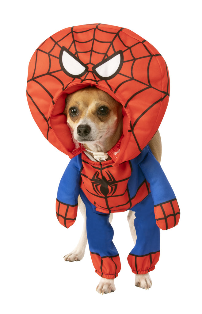 Pet Walking Big Head Spider Man Costume