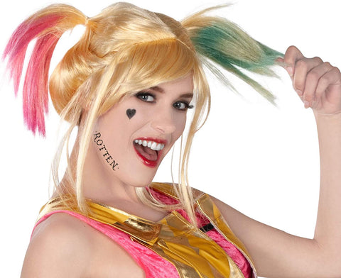 Roller Derby Racal Womens Harley Quinn Costume