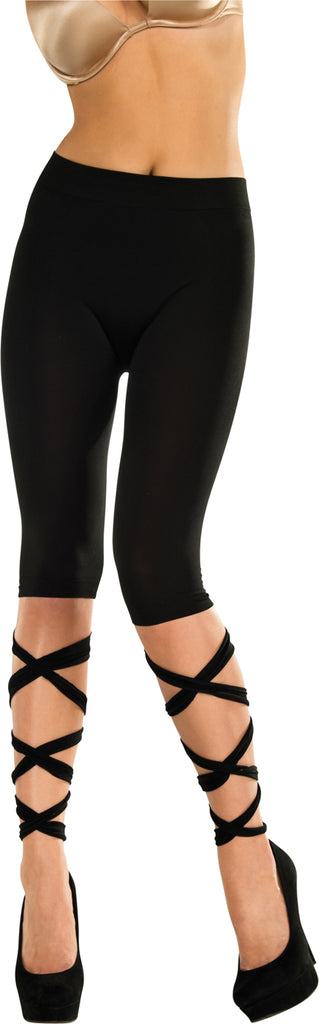 Ballerina Black Lace Down Leggings