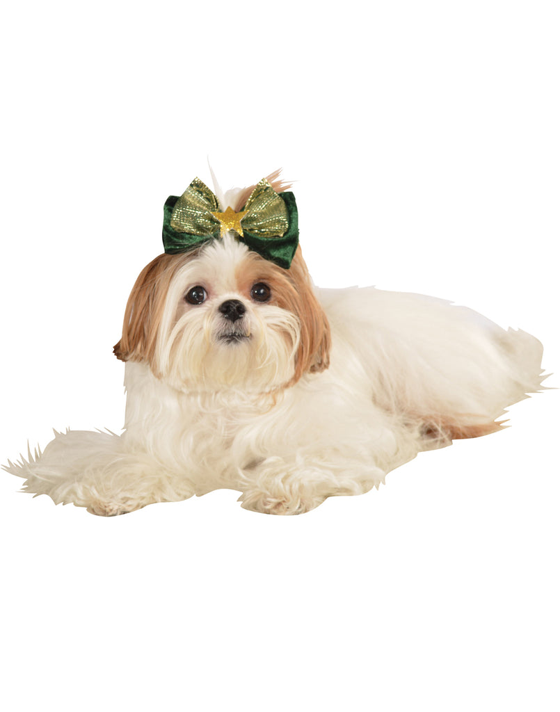 Pet Christmas Holiday Jolly Hair Bow