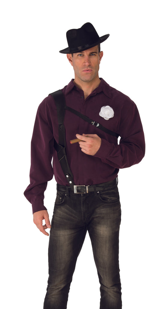 Deluxe Gangster Mobster Mens Costume Kit