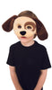 Childs Puppy Dog Plush Costume Mask