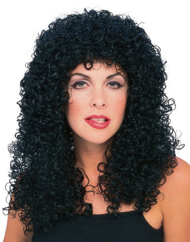 Crimped Womens Costume Hair Piece