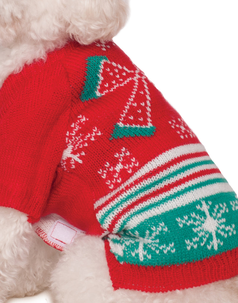 Dog Christmas Sweater Coat