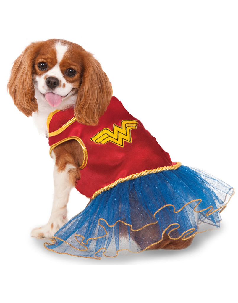DC Super Heroes Wonder Woman Pet Tutu Costume Dress
