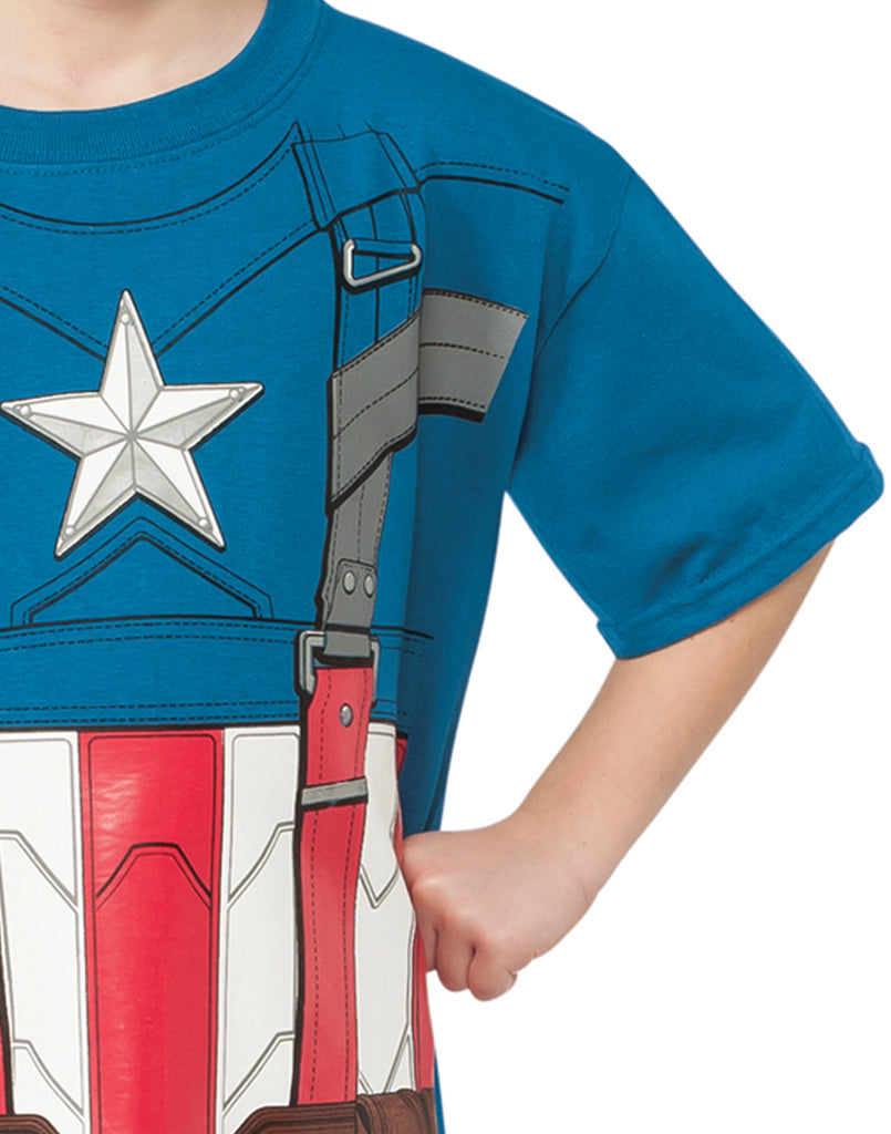 Captain America Retro T Shirt