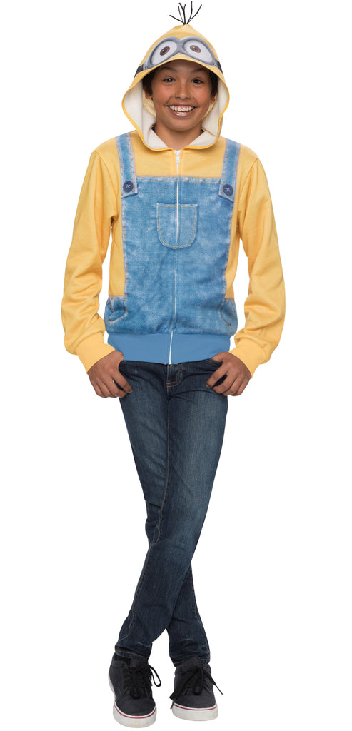Minion Teen Zip Up Hoodie