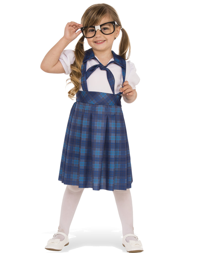 Nerd School Girl Child Costume