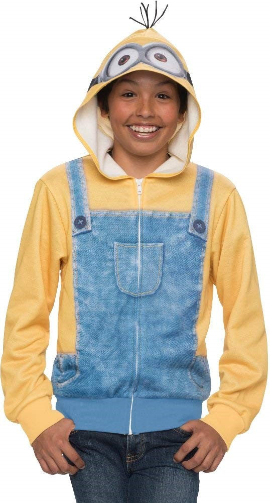 Minion Child Zip Up Hoodie