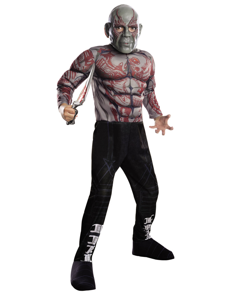 Guardians Of The Galaxy Vol. 2 Boys Deluxe Drax Costume