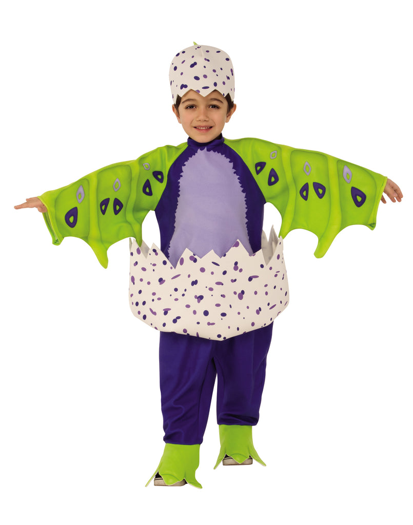 Hatchimal Toddler Girls Dark Purple Draggles Costume