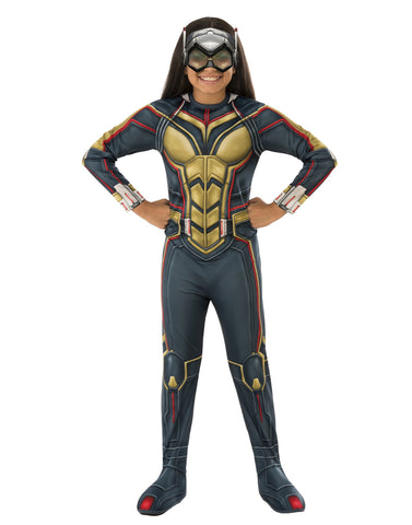 Antman And The Wasp Girls Child Deluxe Wasp Costume