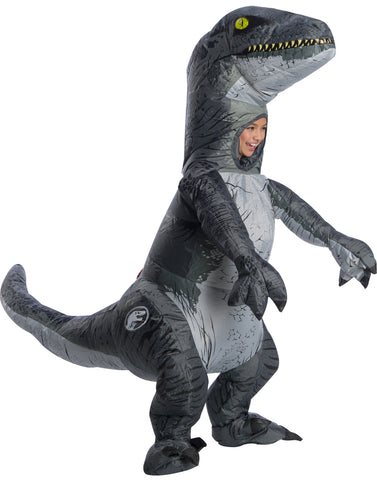 Trex Jurassic World Boys Inflatable Costume