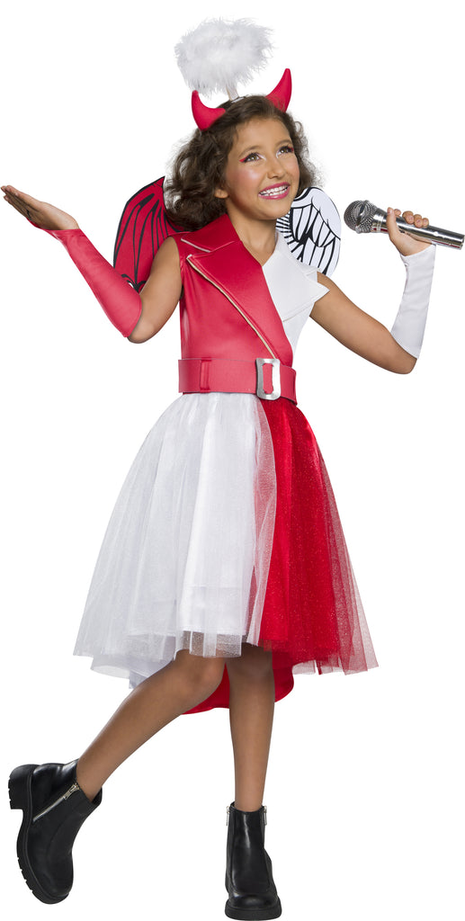 Diabla A. Girls Half Angel Half Devil Costume