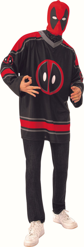Deadpool Adult Hockey Style Costume Set