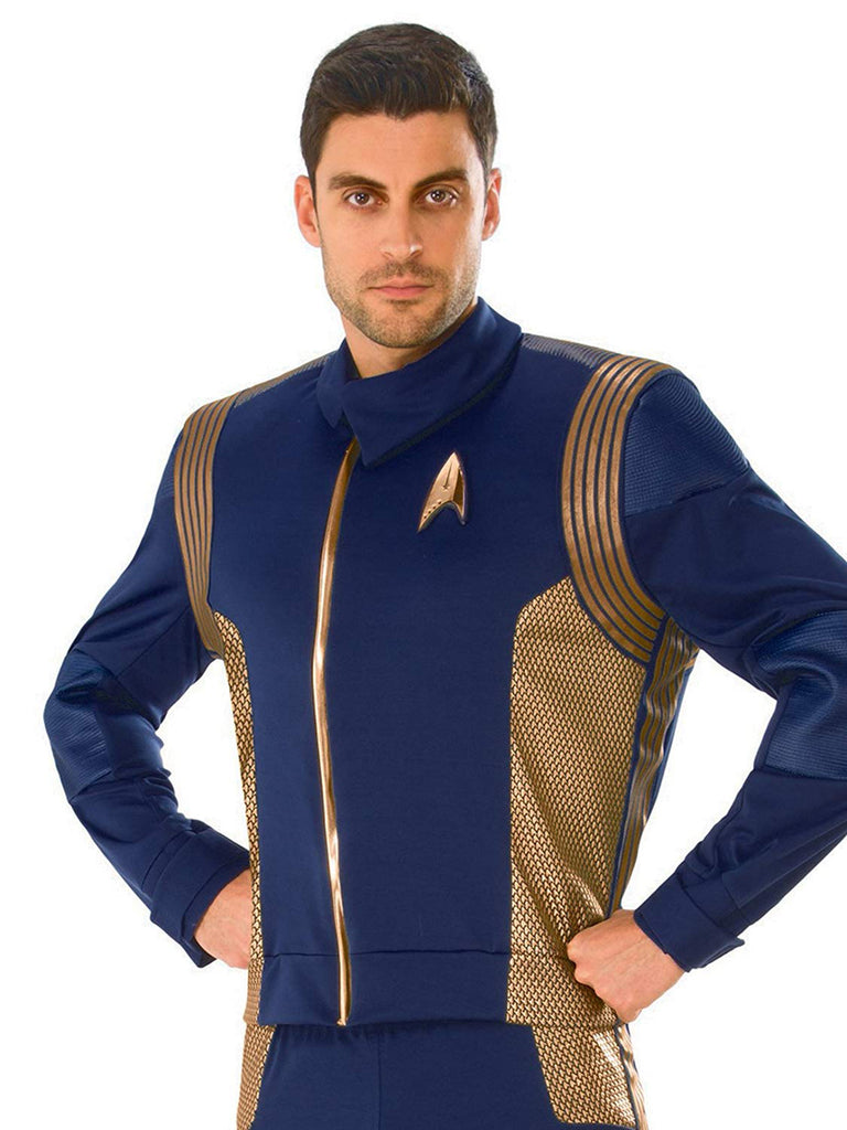 Operations Uniform Deluxe Mens Adult Star Trek Costume