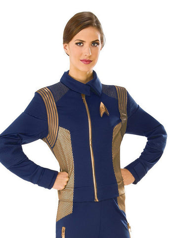 Operations Uniform Deluxe Adult Star Trek Costume Top