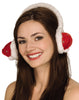 Santa Clause Hat Shaped Ear Muffs