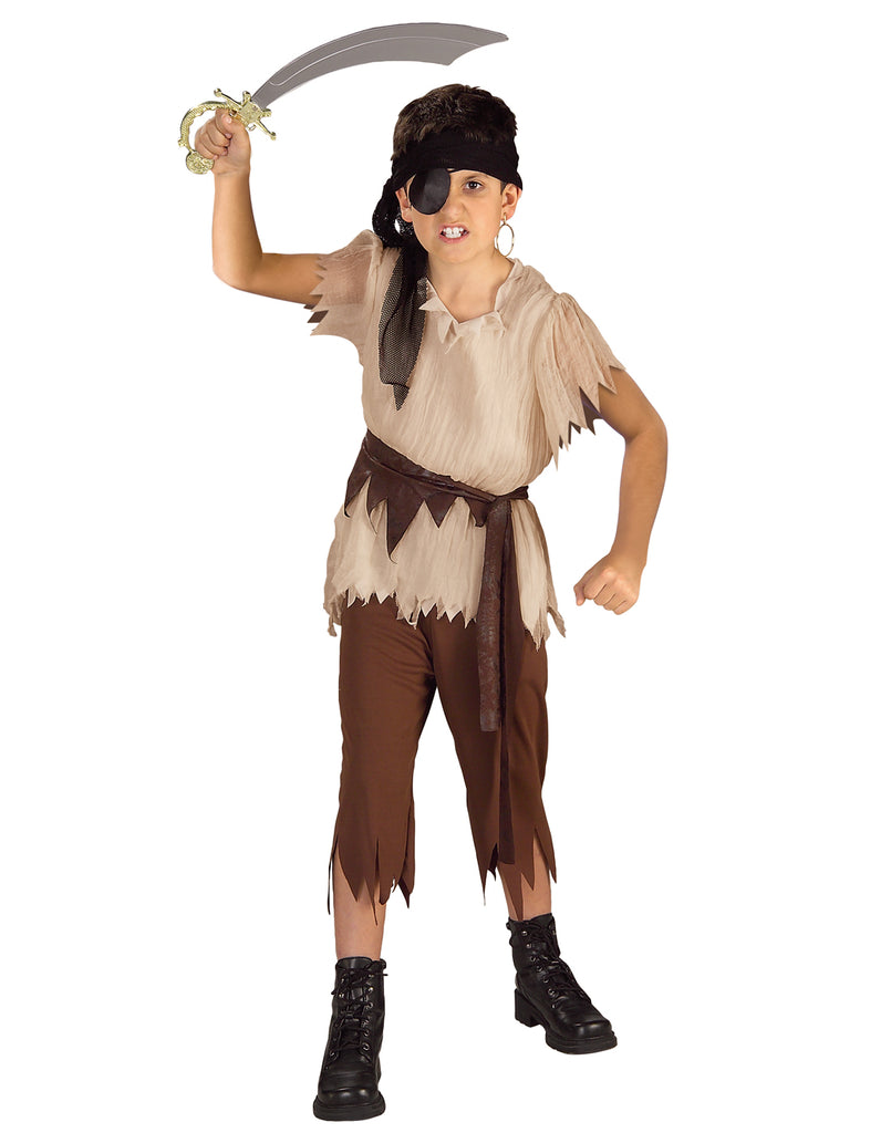 Pirate Buccaneer Lost Boy Costume