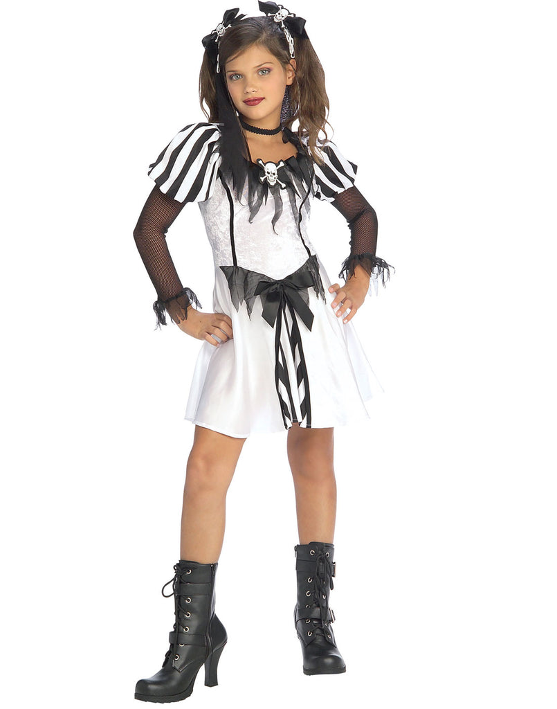 Black White Punky Pirate Costume