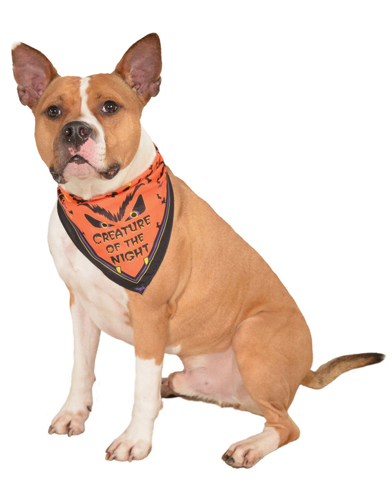 Creature Of The Night Pet Bandana Collar