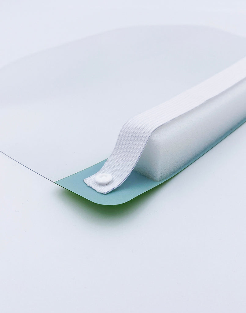 Work Safety Full Face Shield Mask-Green