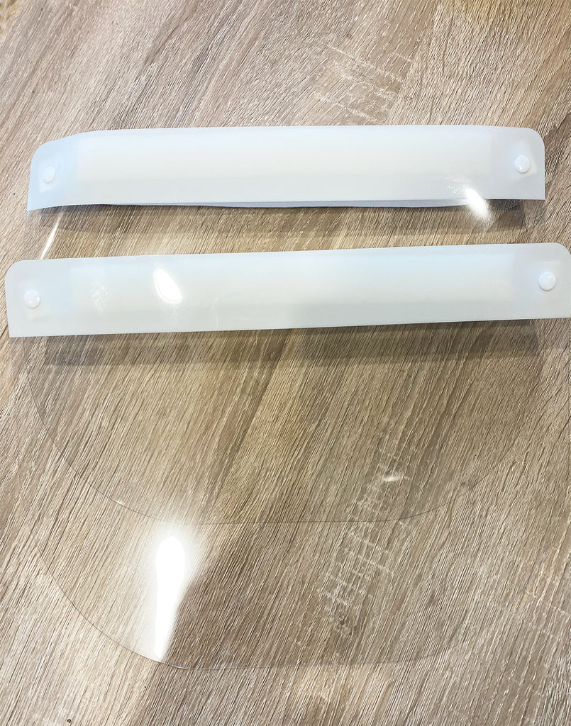 Work Safety Full Face Shield Mask-White