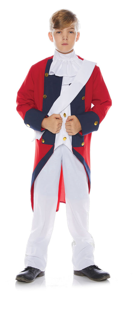 Redcoat Boys Child Soldier Costume