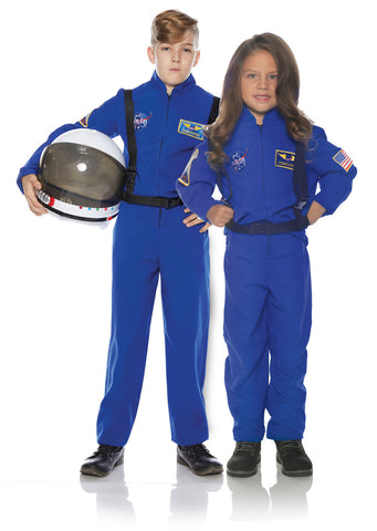 Astronaut Blue Child Costume Jacket