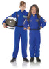Astronaut Blue Child Costume Flight Suit
