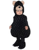 Black Bear Belly Babies Toddler Costume