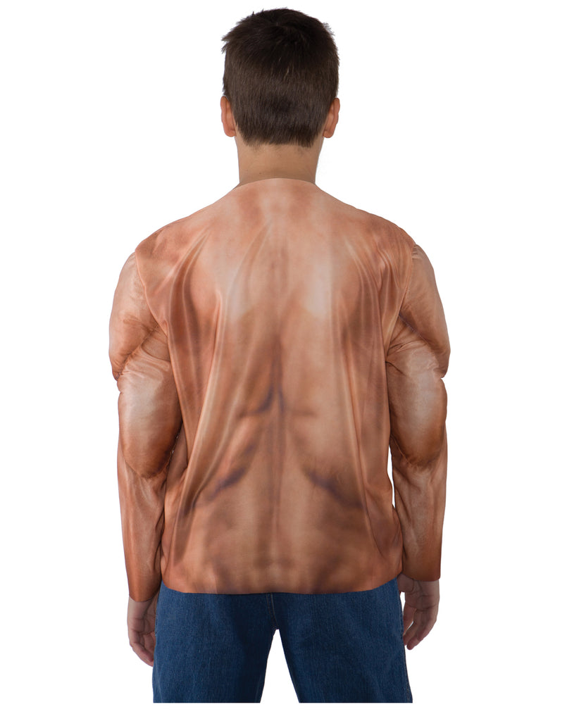 Muscles Boys Child Padded Shirt