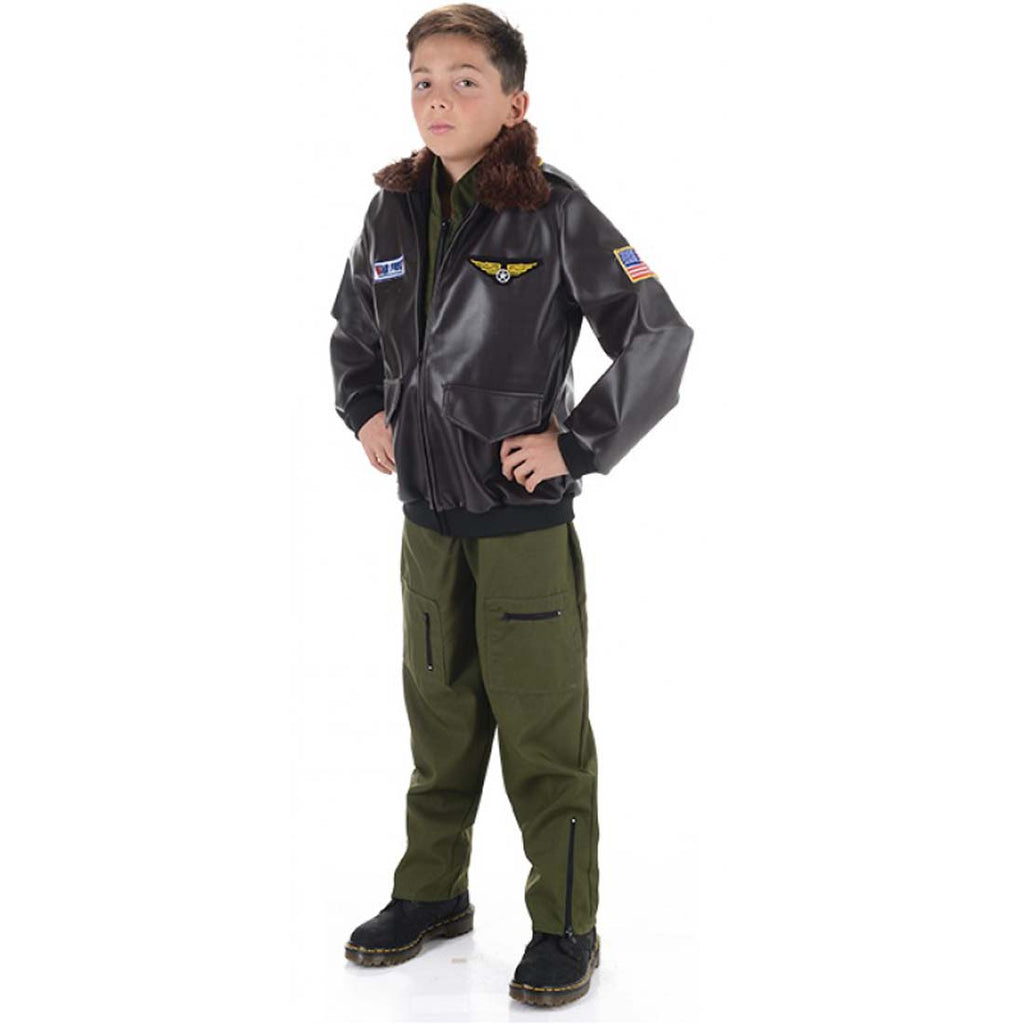 Flight Jacket Boys Top Gun Accessory