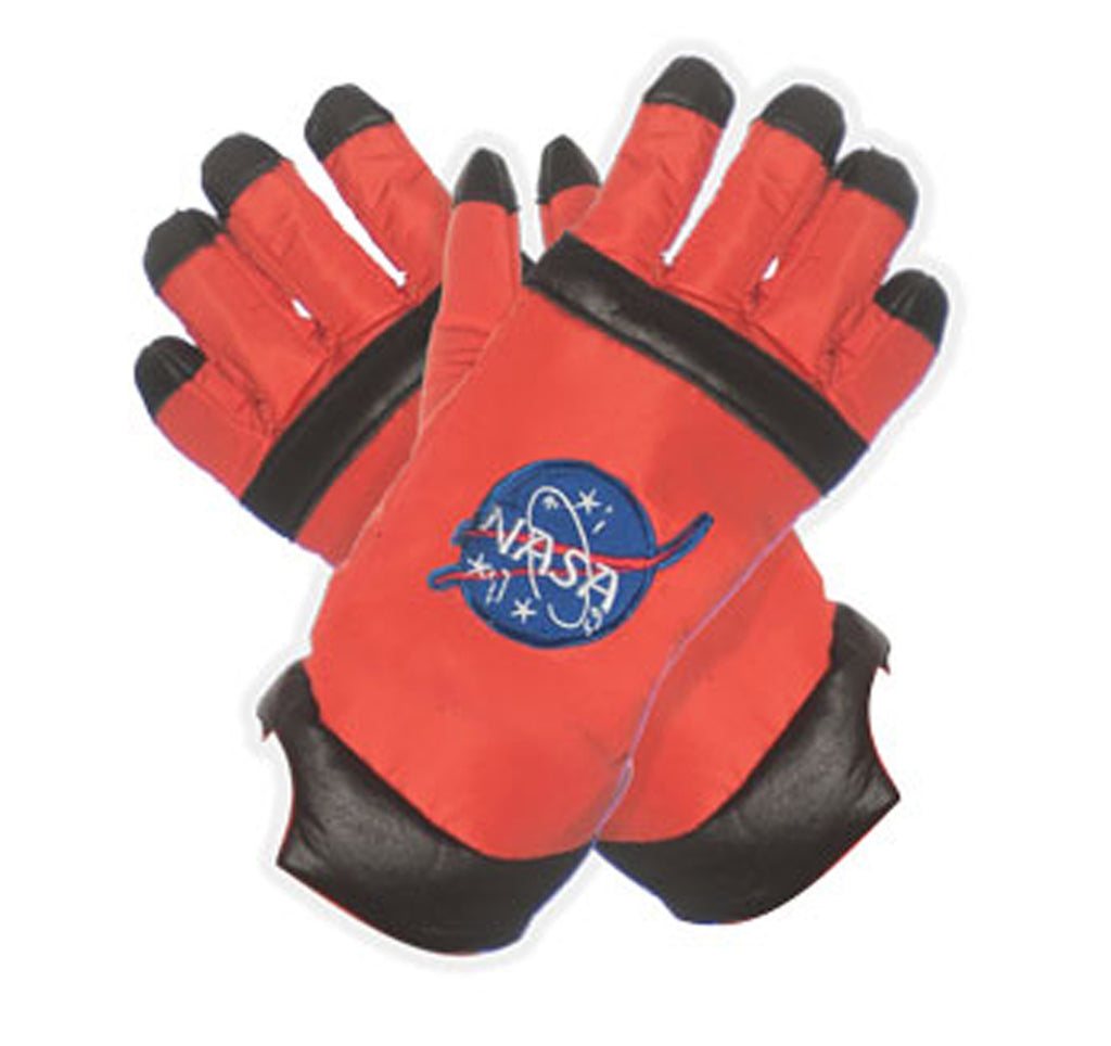 Astronaut Mens Adult Costume Gloves