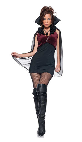 50's Sweetheart Womens Grease Black Poodle Skirt Halloween Costume