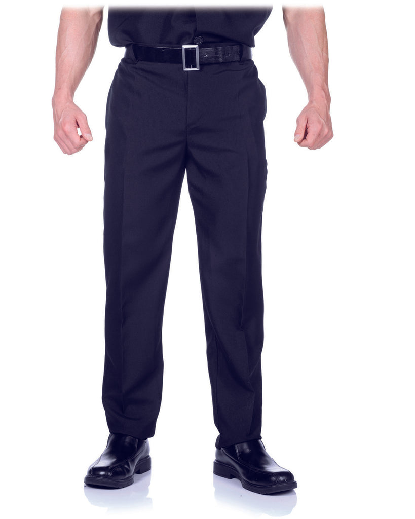 Black Mens Adult Costume Pants