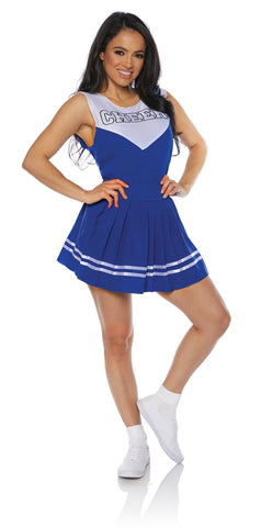 Blue Cheer Womens Adult Cheerleader Costume Skirt
