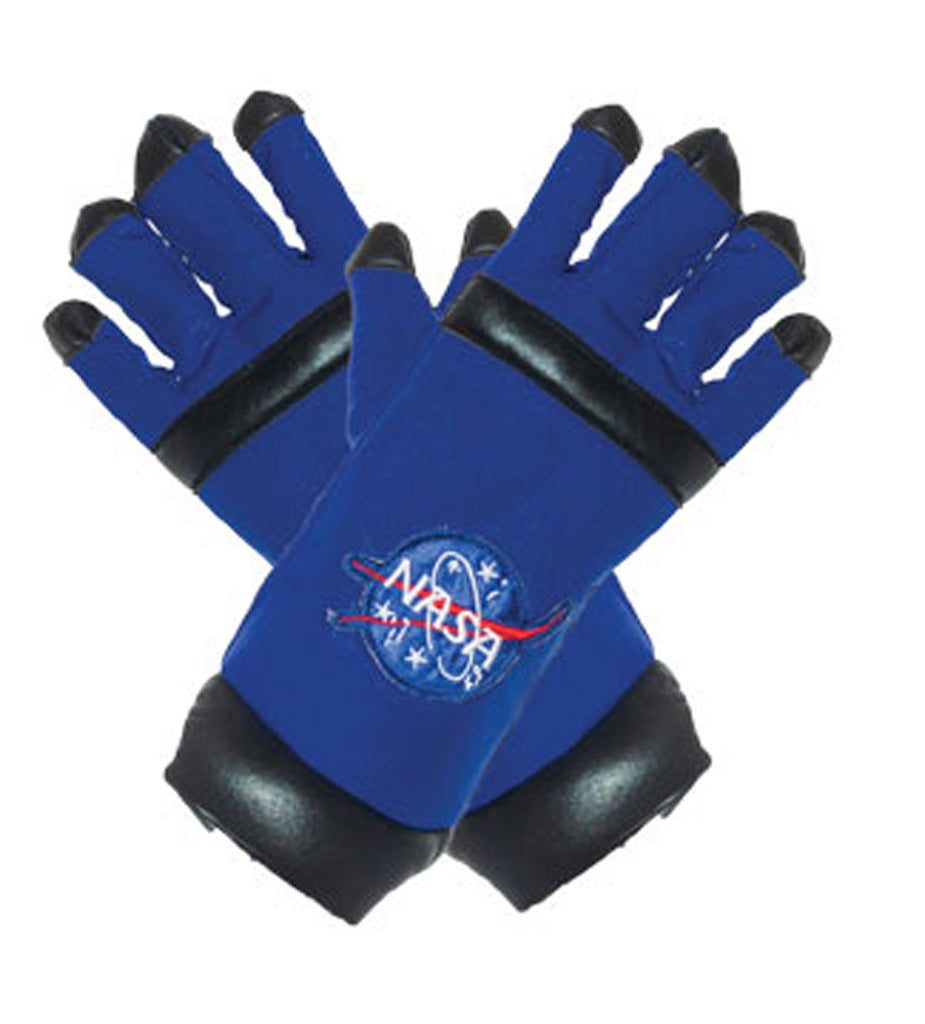 Blue Astronaut Adult Gloves