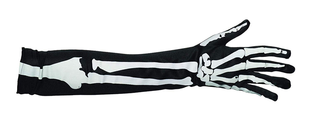 Skeleton Bone Print Adult Gloves
