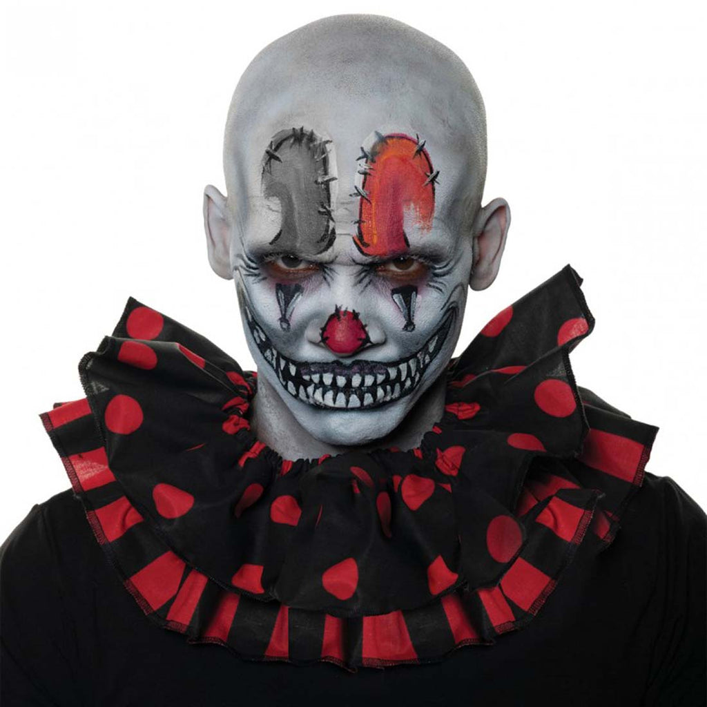 Clown Collar Adult Dotted Accessory