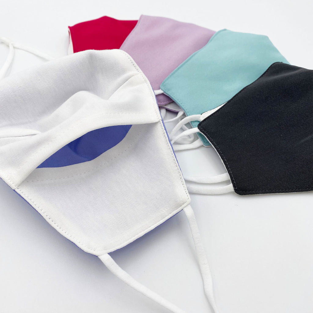 Solid Color Cotton Double Layer Mask