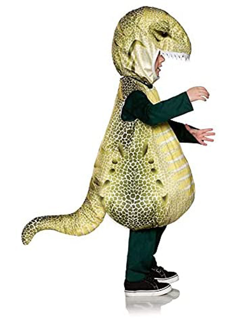 Printed Green T Rex Plush Toddler Costume