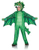 Printed Green Dragon Toddler Costume