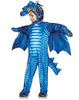 Printed Blue Dragon Toddler Costume