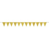 Gold Sparkle Pennant Party Banner