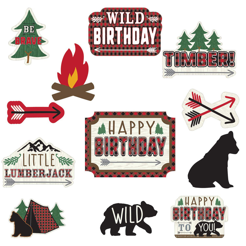 Little Lumberjack Birthday Decorations & Supplies
