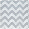 White Chevron Print Luncheon Napkins