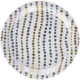 Modern Dot Party 7 Inch Round Plates